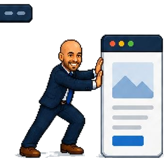 Pixel mini Michael representing Digital Infrastructure Ownership